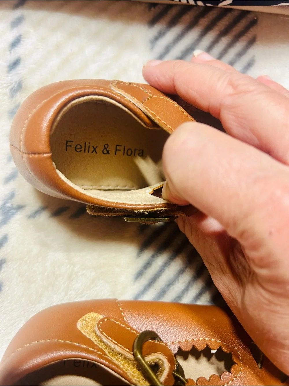 Felix & Flora Toddler Mary Jane Shoes
